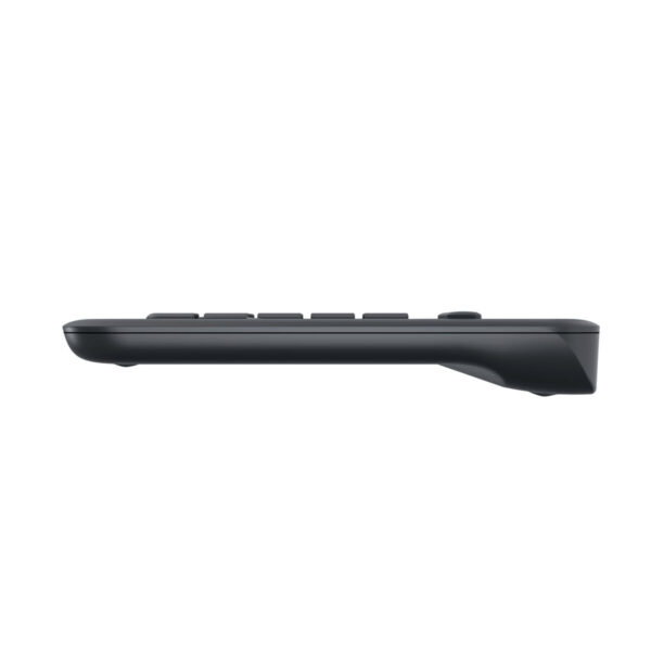 Tastatur Logitech K400 Plus Schwarz Wireless Bluetooth Touchpad AZERTY TV Französisch – Bild 2