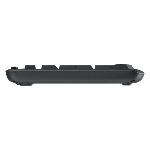 Tastatur mit Drahtloser Maus Logitech MK295 Französisch Schwarz Grau AZERTY – Bild 3