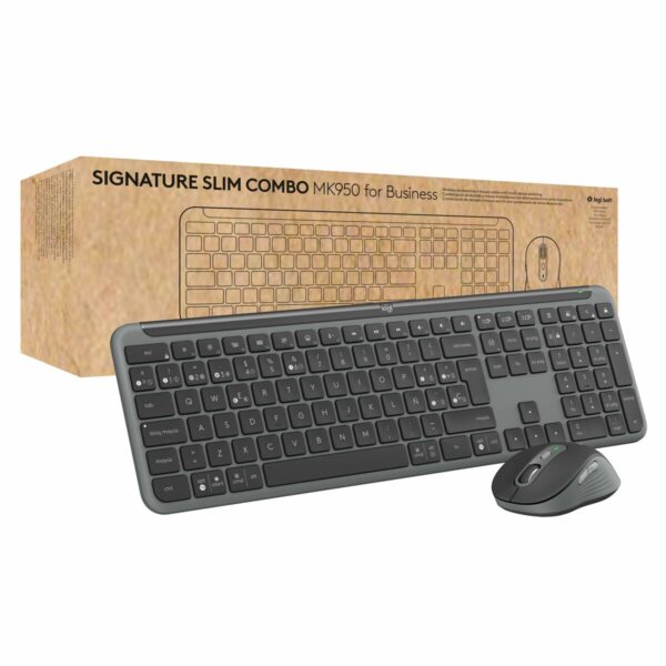 Tastatur mit Maus Logitech MK950 Graphit Qwerty Spanisch – Bild 6