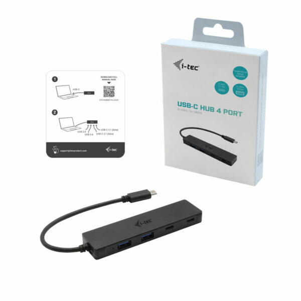 Hub USB i-Tec C31HUBMETAL2A2C – Bild 2