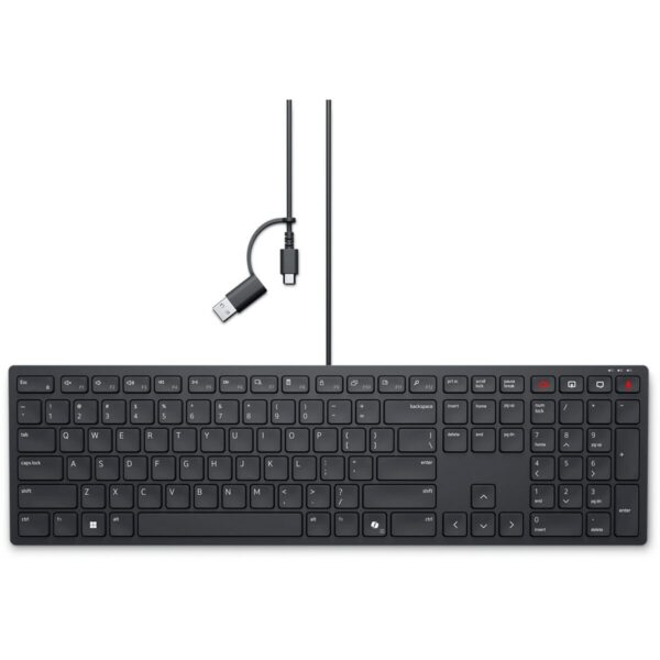 Tastatur Dell KB525C Schwarz QWERTY