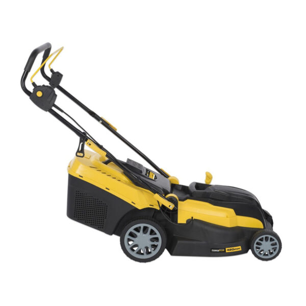 Elektrischer Rasenmäher Powerplus Powxg6281 2000 W 230-240 V Ø 42 cm 25-80 mm – Bild 4