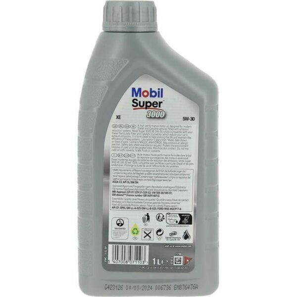 Auto-Motoröl Mobil S3000 5W30 XE 5W30 1 L – Bild 3