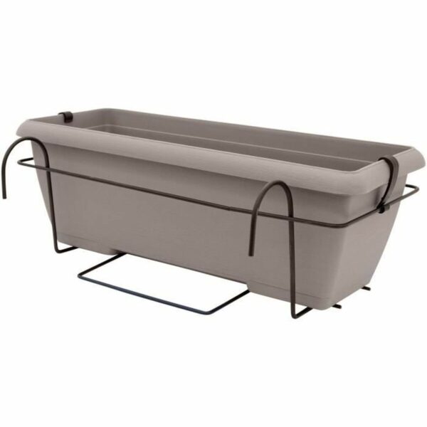 Blumenkasten Garden ID Taupe Steineffekt 50 cm – Bild 4