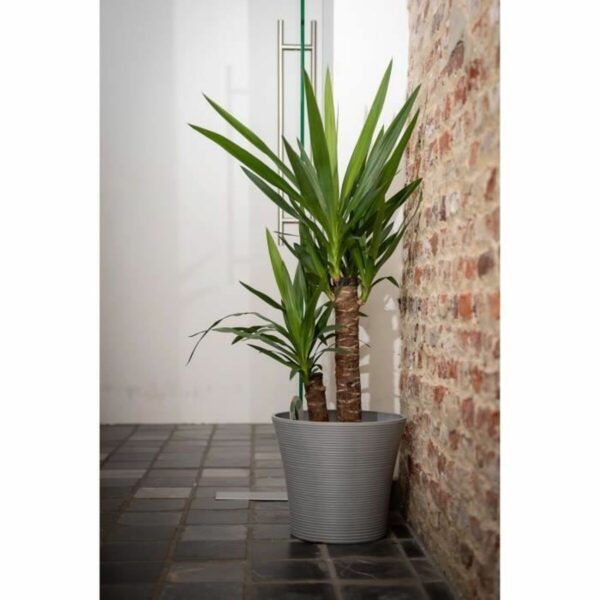 Selbstbewässernder Blumentopf Garden ID Taupe 40 cm – Bild 3
