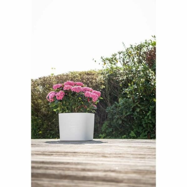 Selbstbewässernder Blumentopf Garden ID Weiß 20 x 20 cm – Bild 4