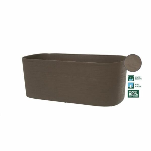 Selbstbewässerndes Pflanzgefäß Garden ID Taupe 50 x 17 cm – Bild 2