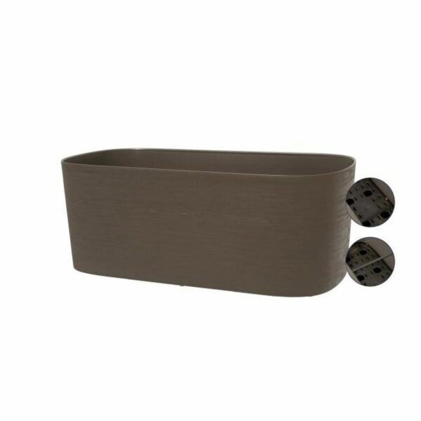 Selbstbewässerndes Pflanzgefäß Garden ID Taupe 50 x 17 cm – Bild 3