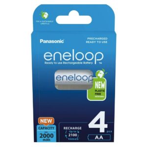 Wiederaufladbare Batterie Panasonic BK-3MCDE/4CP 2000 mAh 1,2 V 5 V
