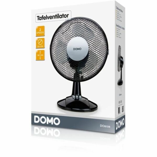 Tischventilator DOMO DO8138 Schwarz 30 W – Bild 3
