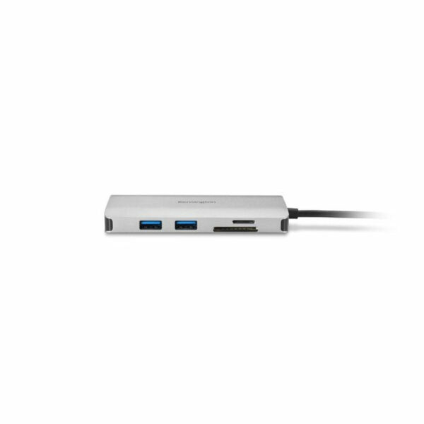 Hub USB Kensington K33820WW Schwarz Silberfarben – Bild 3