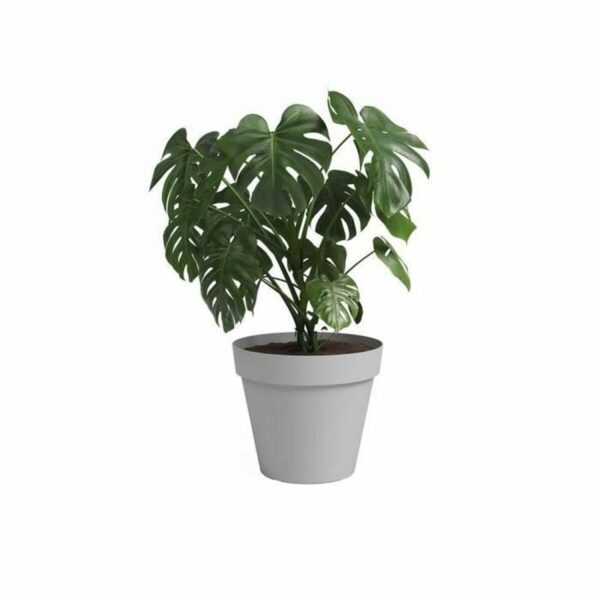 Blumentopf Artevasi CAPRI Hellgrau Ø 40 cm – Bild 2