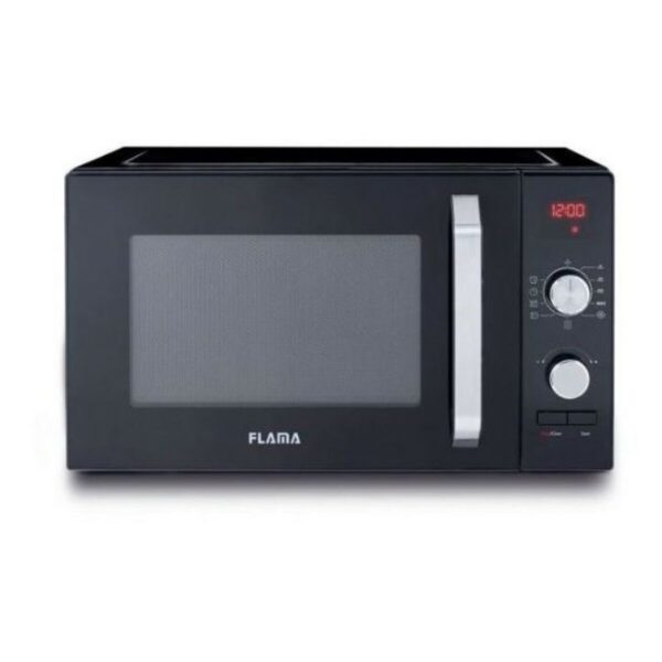 Mikrowelle Flama 1837L Schwarz 800 W 23 L