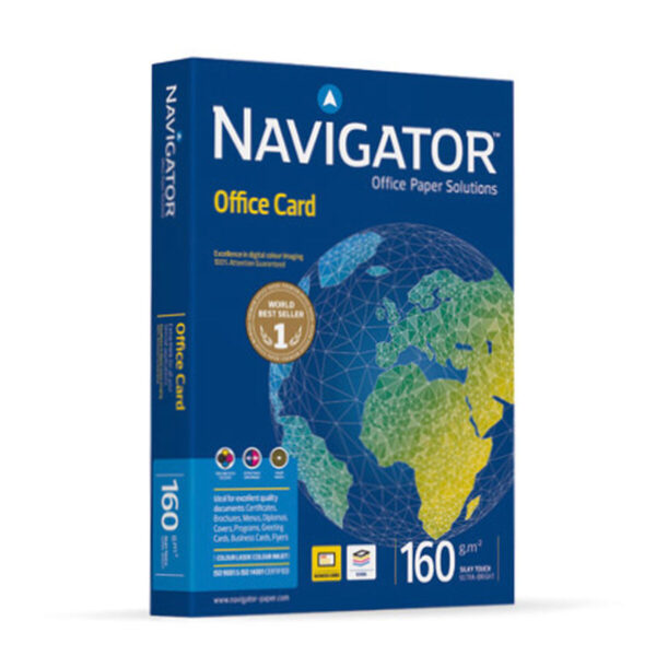 Druckerpapier Navigator Office Card Weiß A4 (5 Stück) – Bild 2