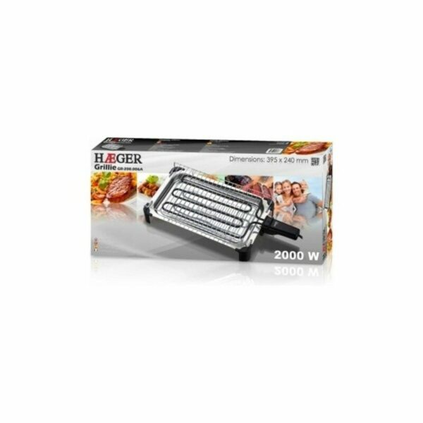 Mikrowelle mit Grill Haeger GR-200.006A Schwarz 2000 W – Bild 2