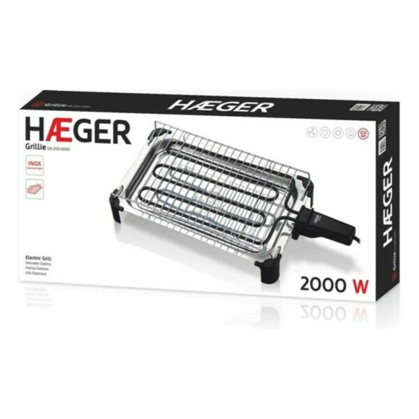 Mikrowelle mit Grill Haeger GR-200.006A Schwarz 2000 W – Bild 5