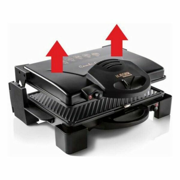 Grill Haeger GR-190.008A 1900W Schwarz Edelstahl – Bild 7