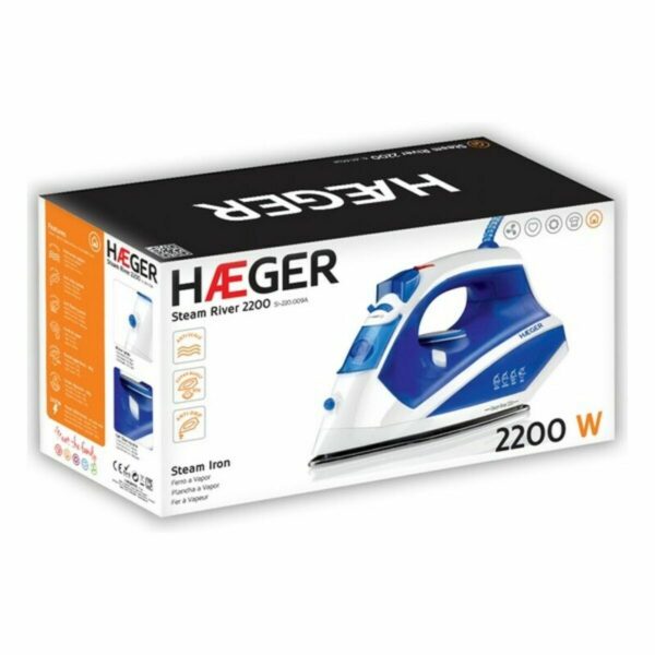 Dampfbügeleisen Haeger SI-220.009B 2200W – Bild 5