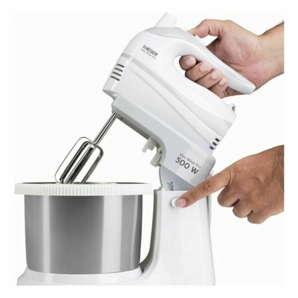 Küchen- und Knetmaschine mit Schüssel Haeger BL-5BW.009A 2 L 500 W 500W – Bild 5