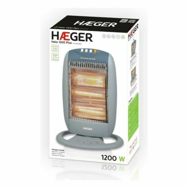 Tragbarer Heizkörper Haeger HH-120.002A Weiß 1200 W – Bild 2