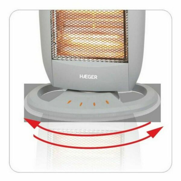 Tragbarer Heizkörper Haeger HH-120.002A Weiß 1200 W – Bild 4