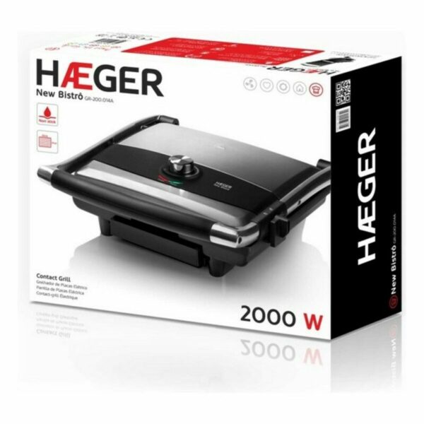 Elektrogrill Haeger GR-200.014A 2000 W – Bild 3