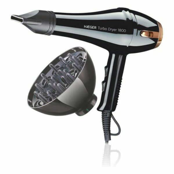 Föhn Haeger HD-180.013A 1800 W Schwarz – Bild 2