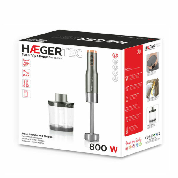 Handrührgerät Haeger HB-80C.025A Grau 800 W – Bild 2