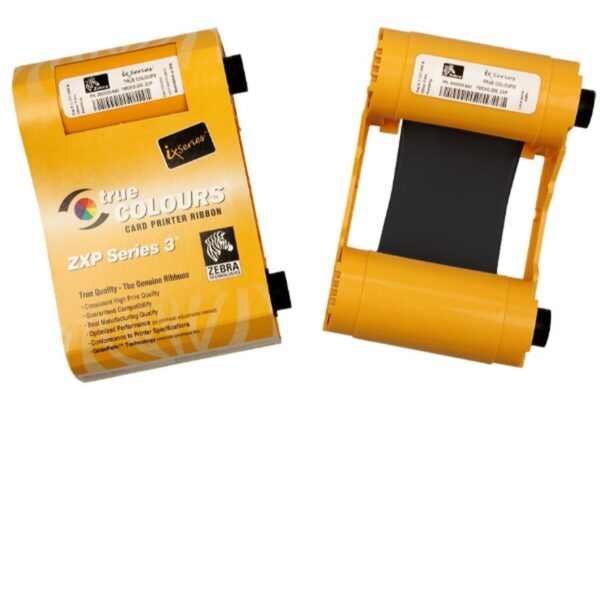 Original Punkt-Matrix-Band Zebra 800033-801 Schwarz – Bild 2