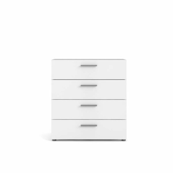 Schubladenschrank Tvilum Weiß 70 x 40 x 75 cm – Bild 3