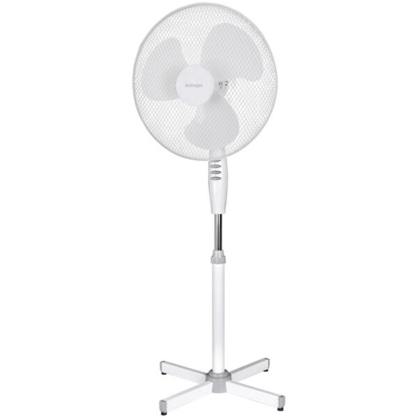 Freistehender Ventilator Activejet WSR-40B Weiß Grau Silberfarben 50 W
