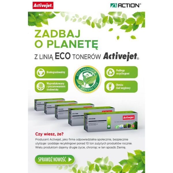 Toner Activejet ATH-35NB Schwarz – Bild 2