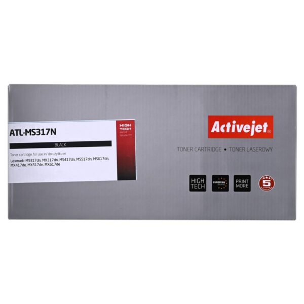 Kompatibel Toner Activejet Lexmark 51B2000 Schwarz – Bild 3