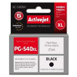 Kompatibel Tintenpatrone Activejet AC-540NX Schwarz