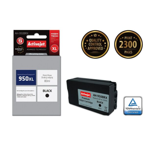Original Tintenpatrone Activejet AH-950BRX Schwarz – Bild 2