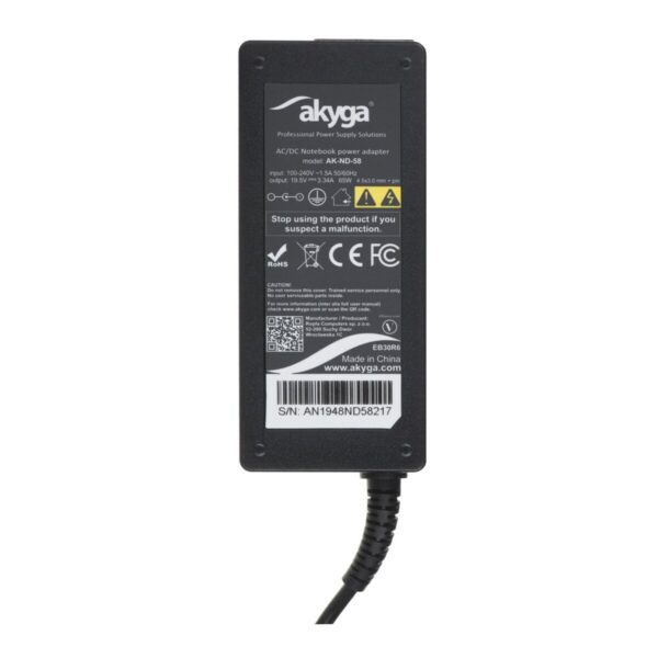 Laptopladekabel Akyga AK-ND-58 65 W – Bild 3