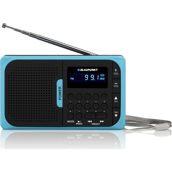 Radio Blaupunkt PR5BL Blau Schwarz – Bild 2
