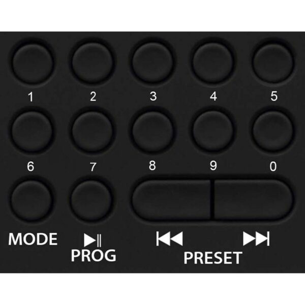Radio Blaupunkt PR5BL Blau Schwarz – Bild 3