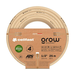 Schlauch Cellfast Grow 15 m Kunststoff 3/4″ Ø 19 mm Beige
