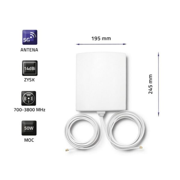 TV-Antenne Qoltec 57022 – Bild 3