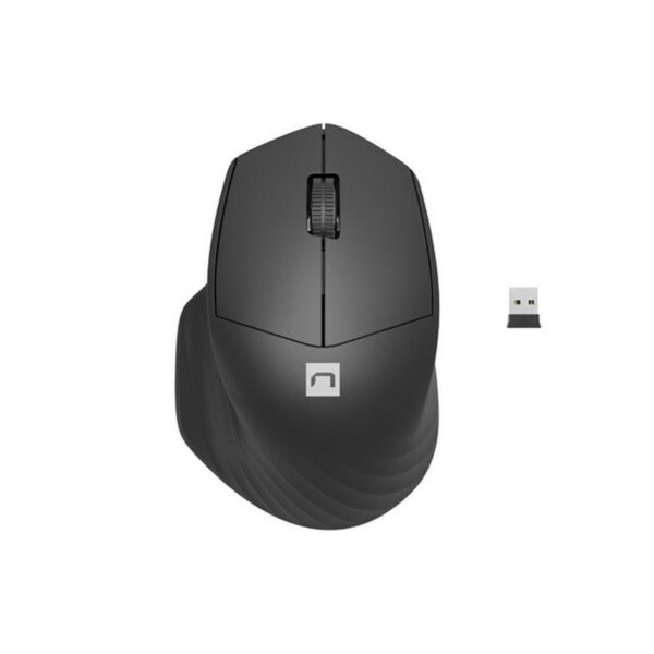 Tastatur mit Maus Natec NKL-1998 Qwerty US Schwarz – Bild 6