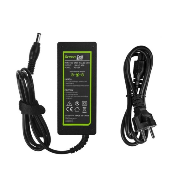 Laptopladekabel Green Cell AD25P 65 W – Bild 3