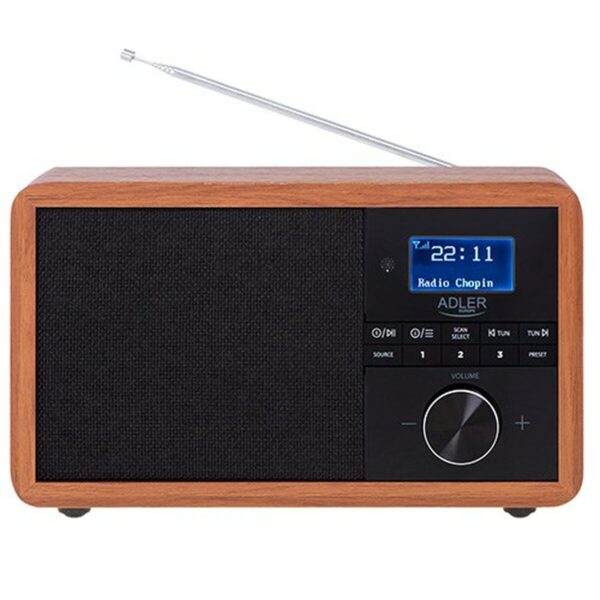 Radio Adler AD 1184 Schwarz Holz – Bild 2