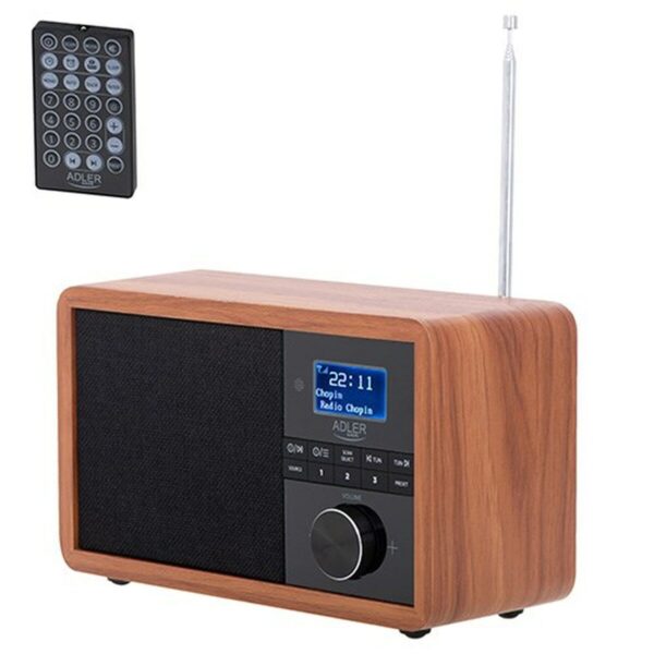 Radio Adler AD 1184 Schwarz Holz – Bild 3