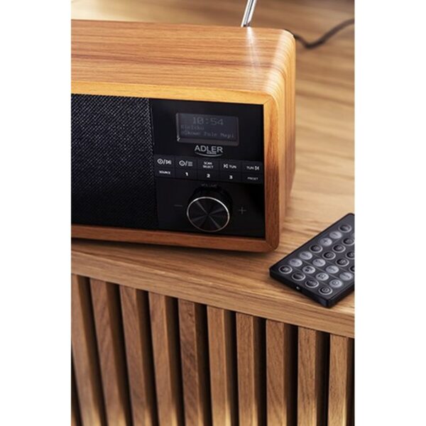 Radio Adler AD 1184 Schwarz Holz – Bild 7