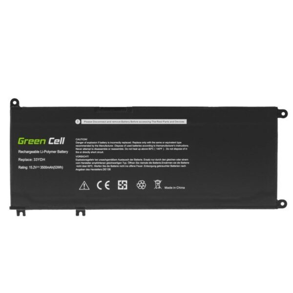 Laptop-Akku Green Cell DE138 Schwarz 3500 mAh 53 Wh – Bild 3