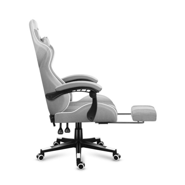 Gaming-Stuhl Huzaro HZ-Force 4.7 White Mesh         Weiß Grau – Bild 5