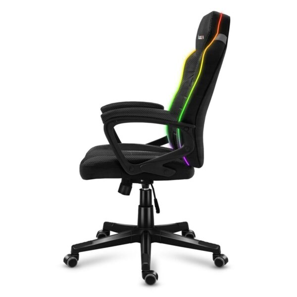 Gaming-Stuhl Huzaro HZ-Force 2.5 RGB Mesh Schwarz Grau – Bild 4