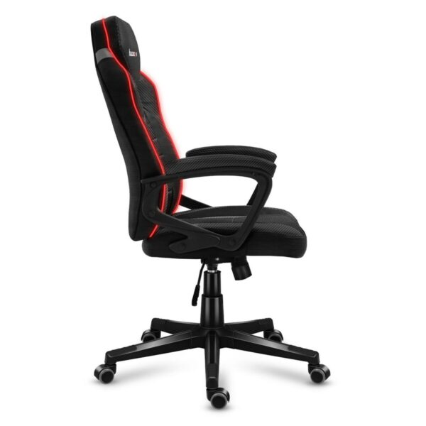 Gaming-Stuhl Huzaro HZ-Force 2.5 RGB Mesh Schwarz Grau – Bild 5