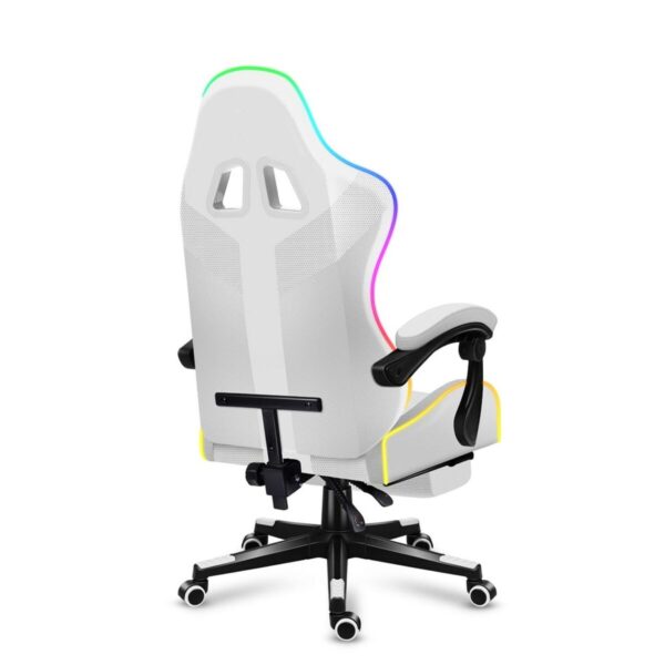 Gaming-Stuhl Huzaro FORCE 4.7 RGB Weiß – Bild 4